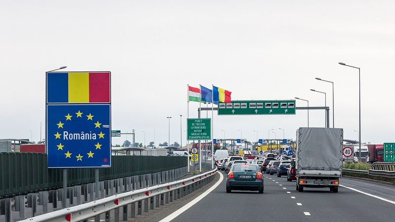 Punct de trecere a frontierei, România
