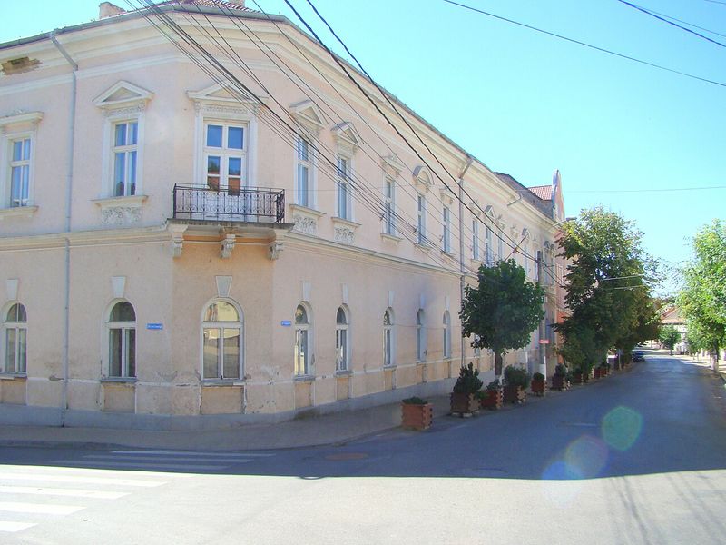Clădirea unei școli gimnaziale din județul Sălaj