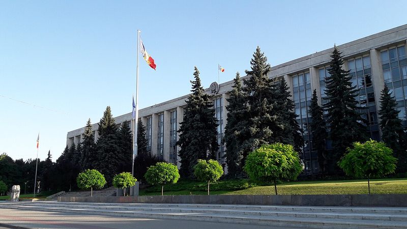 Clădirea Guvernului Republicii Moldova din Chișinău